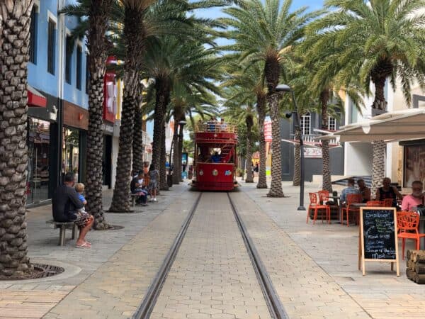 unique Street Tram.